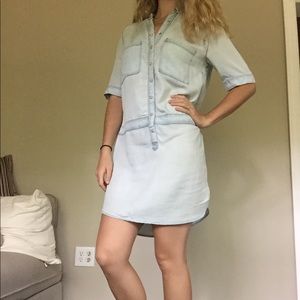 Light Blue Denim Dress